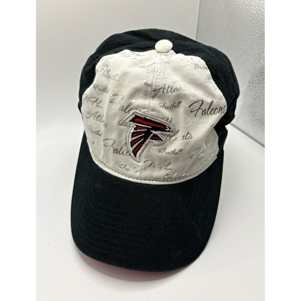 Reebok Atlanta Falcons NFL Team Apparel Cap Hat S/M Black White Red